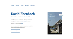 Desktop Screenshot of davidebenbach.com