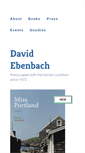 Mobile Screenshot of davidebenbach.com